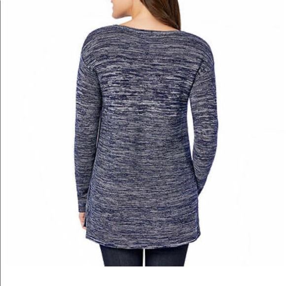 Ellen Tracy Womens Marbled Knit  Pullover Size M - Picture 9 of 9